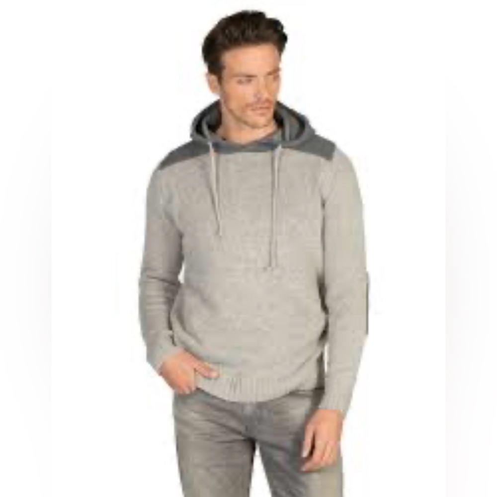 X Ray Jeans Men's Knitted Fashion Sweater Pullover Hoodie